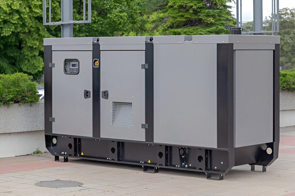 Footprint with Diesel Generators