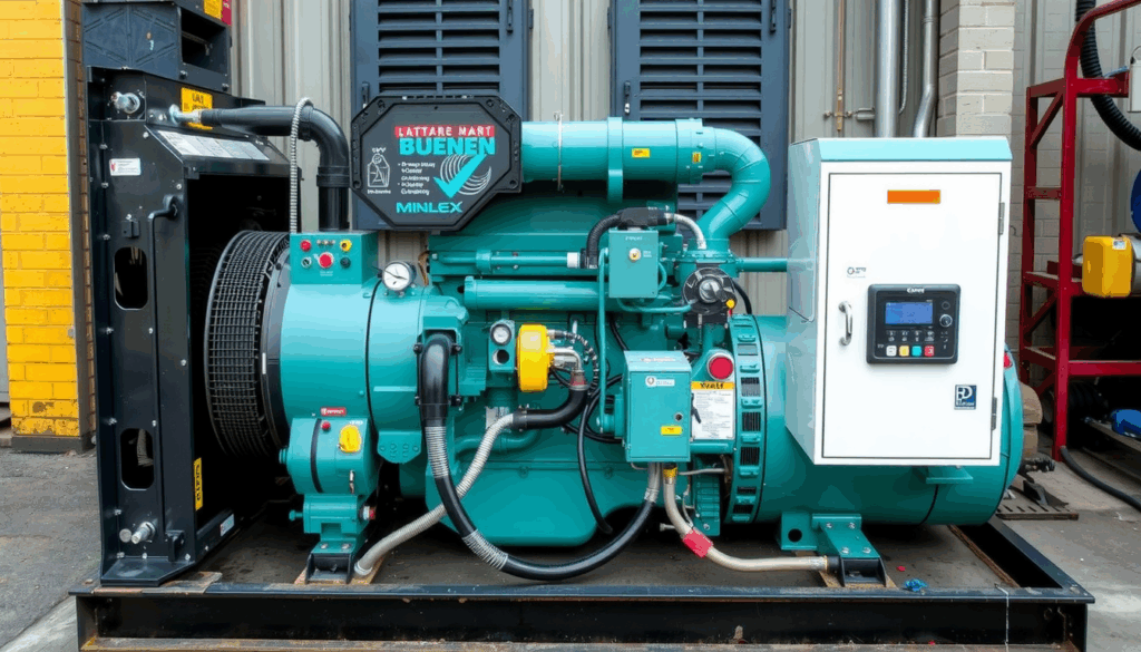Diesel fueled generators